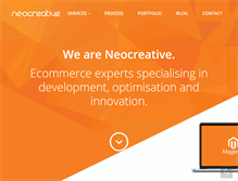 Tablet Screenshot of neocreative.com